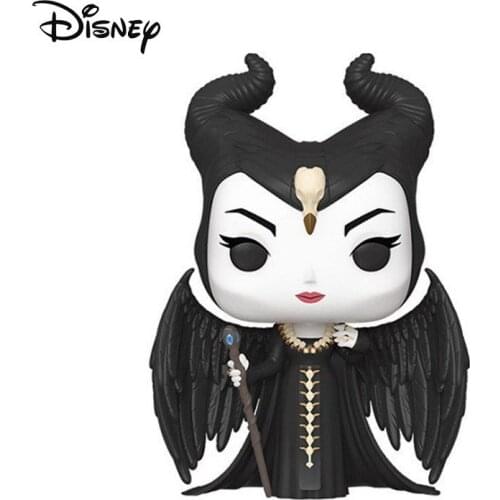 Disney Movie Maleficent Mistress Of Evil Action Figure Doll Role Play Ox Horn Model Toys Doll Children Christmas Gift Headgear