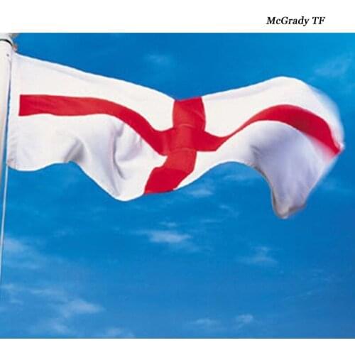 Flag of England 3x5 ft St Georges Cross Red White English National Banner Saint parade Festival Home Decoration Drop Shipping