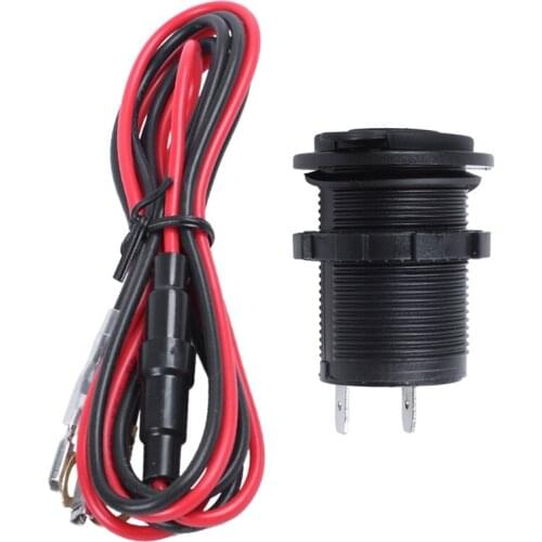 Outlet socket cigarette lighter incl. 60CM cable board socket Motor car 12V / 24V