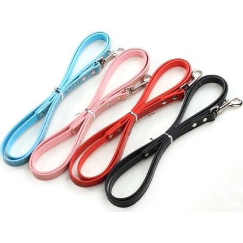 Hot Sale Crocodile Style Dog Leash 1.5cm 2.0cm 120cm Length PU Leather Dog Pet Puppy Leash Lead