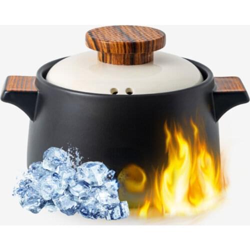 Small Casserole Japanese Health Soup Pot Clay High Temperature Resistance for Gas Stove Cazuela De Barro Clay Cookware ZY50SG