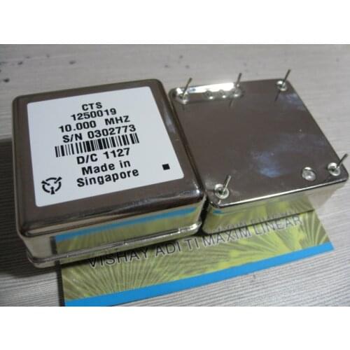 1pcs 1250019 10MHZ OCXO high stability constant temperature crystal oscillator 12V