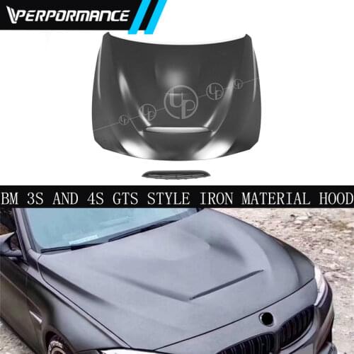 M3 engine hoods bonnet hood Car engine cover 2013~2019year 3S 3 Series F30 F35 4 Series 4S GTS style Iron bonnets for all 3S 4S