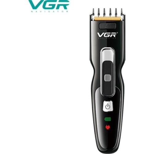 VGR V040 Electric Hair Clipper Body Washable With Limit Combs V-040