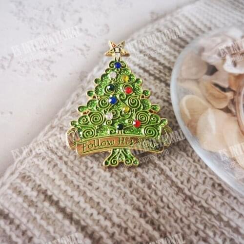 Masonic Lapel Pins Badge Mason Freemason MLP50 size 3.7cm Christmas tree Order of the Eastern Star