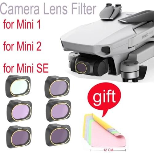 FOR DJI Mavic Mini 2 /SE MCUV ND4 ND8 ND16 ND32 CPL ND/PL Filters Kit for DJI Mavic Mini Drone Accessories