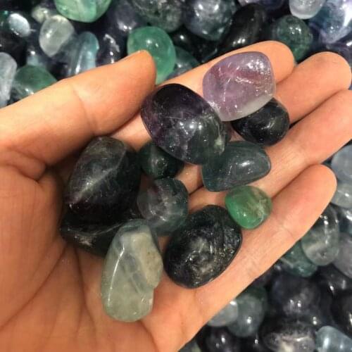 Natural Fluorite Crystal Stones Mini Rock Mineral Specimen Healing Chakra Chip Gemstone Feng Shui Home Decoration Crafts