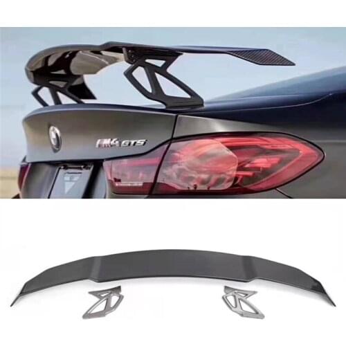 REAL CARBON FIBER REAR WING TRUNK LIP GTS-V STYLE SPOILER FOR F10 F18 F30 F22 F32 F33 F80 F82 M1 M2 M3 M4 M5 M6 G20 G30F82 M4 G