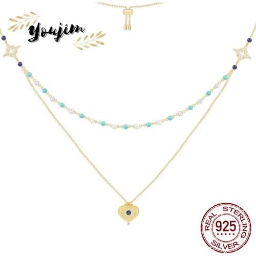 2021 July new style 925 silver zircon adjustable necklace ladies luxury fashion Monaco exquisite jewelry gifts
