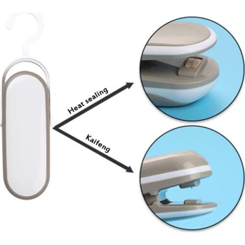 Manual Mini Sealing Machine Heat Sealer Capper Food Snack Plastic Bags Package Sealer Home Kitchen Gadgets Food Specialty Tools