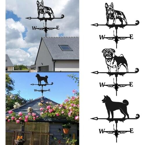 Garden Roof Mount Weather Vane Wind Direction Indicator Measuring Tools Wind Direction Indicator Wind Measuring Tools