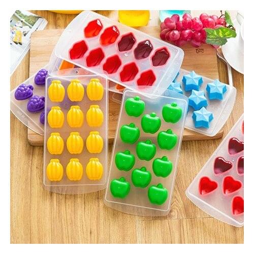 Silicone Mold Ice Cream Tray Silicone Mould Ice Cube Tray Chocolate Popsicle Molds Yogurt Ice Box Ice Cream Tools
