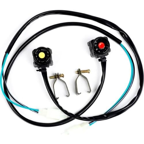 Universal ATV Motorcycle Dual Sport Dirt Quad Start Horn Kill Off Stop Switch Button Motorbike Accessories