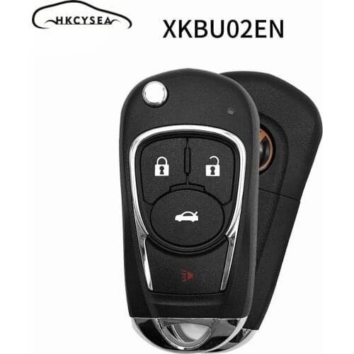 Xhorse BU Style Wire Universal 4 Buttons Remote Car Keys for VVDI Key Tool MAX/VVDI2 Key Programmer XKBU02EN XKBU03EN