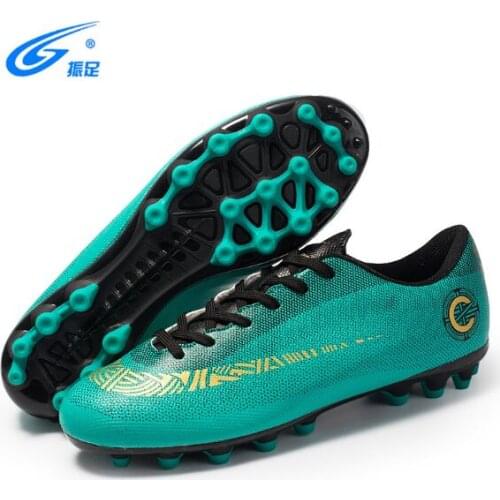 ZHENZU Professional Soccer Cleats Cheap Football Shoes Kids Men krampon futbol orjinal Outdoor Football Boots Sneakers ayakkabi