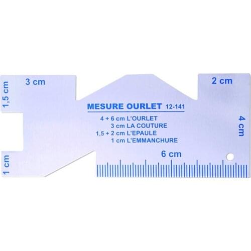 1/2Pcs Precision Seam Measuring Gauge Metal Quilting Ruler Template Sewing Ruler For DIY Sewing Quilting Craft