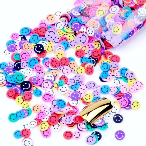 1000pcs/pack 3D Nail Art Fruit Flower Animal Different Shapes Polymer Clay DIY Slice Decoration Nail Sticker 16 kinds of options