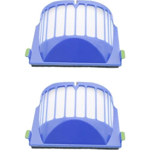 12 / 6pcs HEPA Filter for iROBOT ROOMBA 500 600 SERIES AEROVAC FILTER 528 536 595 620 630 650 551 552 564 580 595 620 630 650
