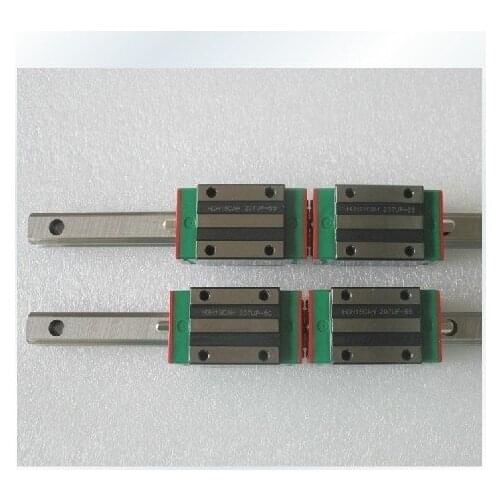 2pcs HIWIN rail HGR15 -L 950mm+ 1pcs HGR--15-1300MM+ 3pcs HGH15CA linear blocks for cnc router