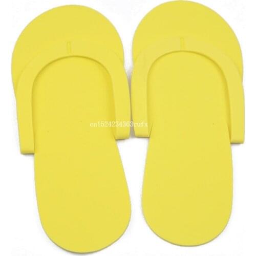 250 Pairs EVA Disposable Slippers Foam Salon Spa hotel Slipper Disposable Pedicure thong Slippers Disposable slippers Wholesale
