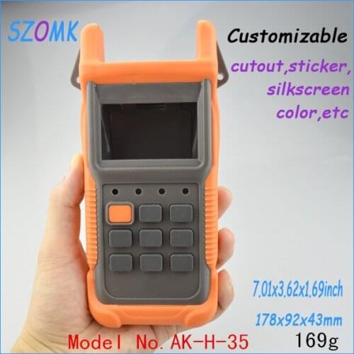 4 pieces a lot,desk top abs enclosure 178*92*43mm7.01*3.62*1.69inch plastic enclosure for electronics electro shocker