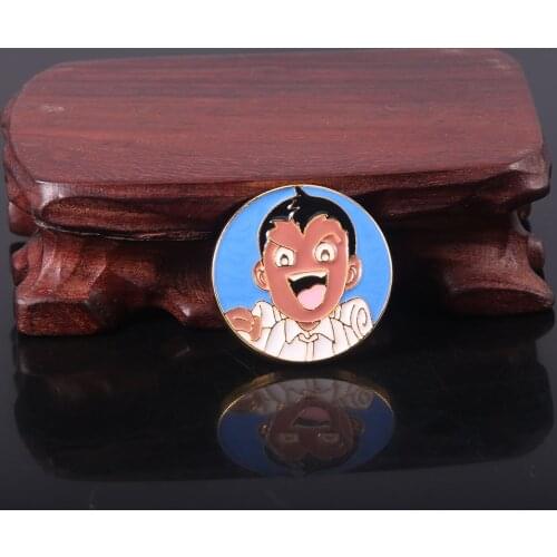 Anime The Promised Neverland Brooch Don Emma Metal Enamel Lapel Brooch Backpack Shirt Decoration Jewelry Gifts for Friends