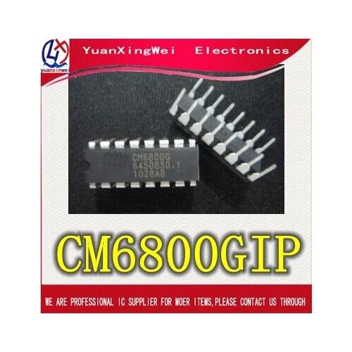 Free shipping 10pcs CM6800GIP CM6800G CM6800 DIP
