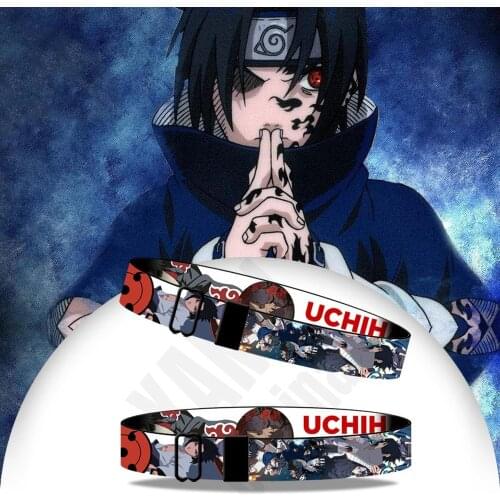 Sasuke Bracelet Mens 2021 Japanese Anime Accessories Cosplay Narutos Bangles Cartoon Jewelry Cool Wristband Gift Wholesale