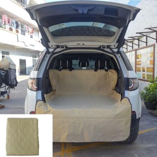 Dog Car Seat Cover Waterproof Anti-dirty Auto Trunk Seat Mat Pet Carriers Protector Outdoor Pet Bag Hammock Cushion Fit Most Car