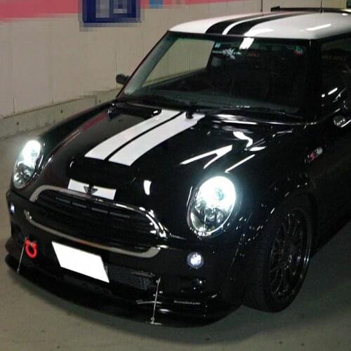 Car Racing Stripes Vinyl Stickers Hood Decal Car Stickers for Mercedes Benz A C GLA GLC CLA45 AMG W176 C117 W204 Car Styling