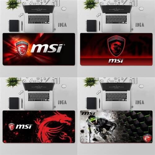 Gaming Mouse Pad Large Mouse Pad PC Gamer Computer Mouse Mat Big Mousepad Keyboard Desk Mat XXL Laptop Carpet MSI Mause Pad