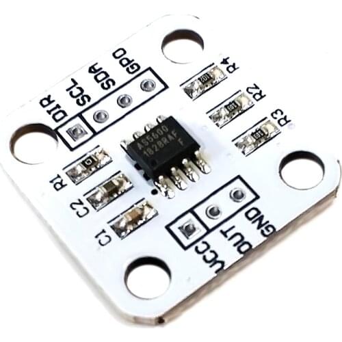 1pcs AS5600 magnetic encoder magnetic induction angle measurement sensor module 12bit high precision