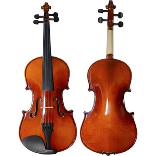 Oil Varnish Beginner Violin Handcraft Maple Wood Violino Music Instrument+Case+Bow String+Rosin+Mute TONGLING Brand OEM