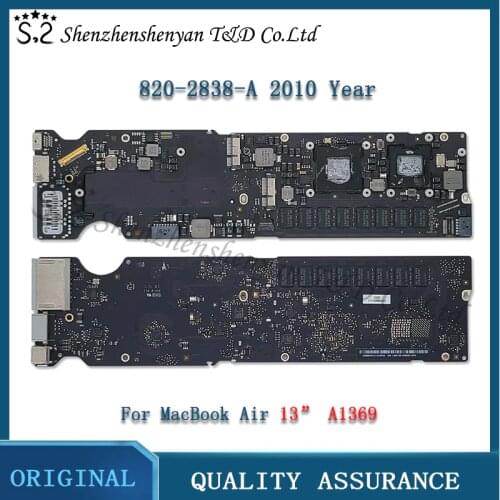 A1369 Motherboard 820-2838-A 1.86GHz 2GB Core 2 Duo 2.13GHz 4GB Logic Board for MacBook Air 13" Late 2010 Year