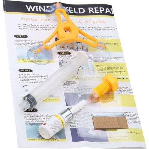 Universal Professional DIY Car Windshield Repair Kit Vehicle Glass Windscreen Repair Glass Crack Restore Tools for Car Styling