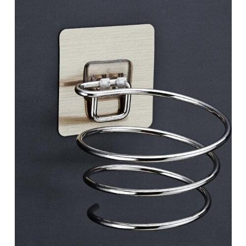Bathroom Wall Shelf Organizer Hairdryer Holder Rack Shelves In bathroom Accessories Products Hair Dryer Shower Racks WY817