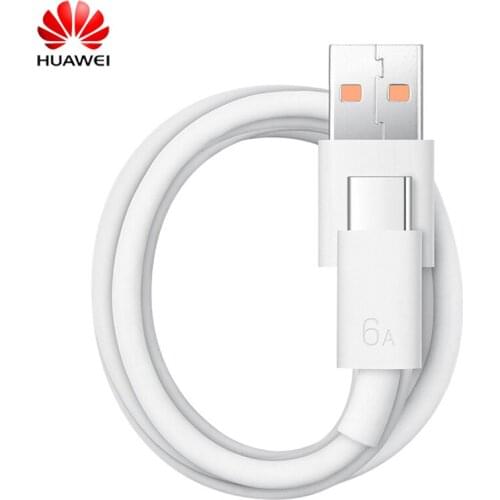Original Huawei 66W Supercharger Fast Charging Cable 100CM 6A USB 3.1 Type C Line For Nova 8 SE Mate 40 Pro + 40E 40RS Honor 30S