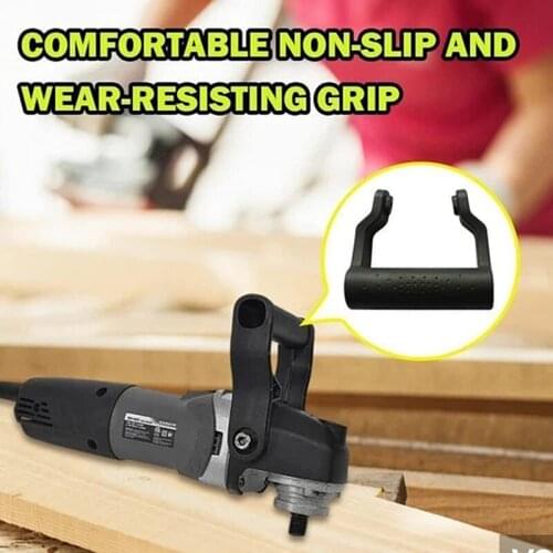 Angle Grinder Handle 8mm Thread Handle Non-slip Shock-absorbing Handle for Angle Grinder Free Power Tool Parts & Accessories
