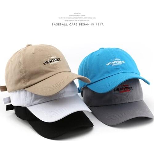SLECKTON Fashion Baseball Cap for Women and Men Casual "NEW YORK" Embroidery Hats Cotton Soft Top Caps Snapback Hat Unisex 2021