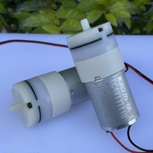 Micro 370 Air Pump M27 Air Pump DC 3V 3.7V 5V 6V 8V for Electronic Sphygmomanometer Diy Fish Tank Aqurium Small USB Oxygen Pump