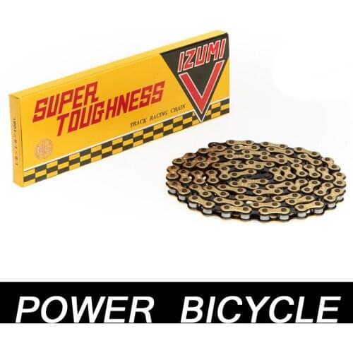 Japan IZUMI-V Super Toughness Track Singel Speed Chain/Fix Gear Chian/Super Toughness Track Racing Chain Bicycle Chain