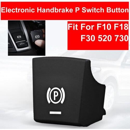 TPU P Electronic Handbrake Switch P Button Cap For BMW 5/7 Series F01 F02 F07 F10 F11 2009-2014 For 520 523 F10 F02 2014-2017