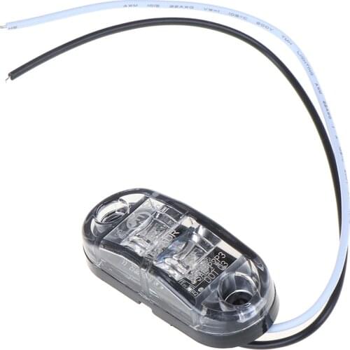 1PC LED Side Marker Car External Lights DC 12V Auto Car Bus Truck Lorry Led Indicator Trailer Light Rear Side Lamp