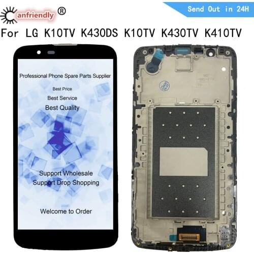 5.3" LCD screen For LG K10 TV K10TV K430TV K410TV K430DS LCD Display Touch panel sensor Screen Digitizer with Frame Assembly