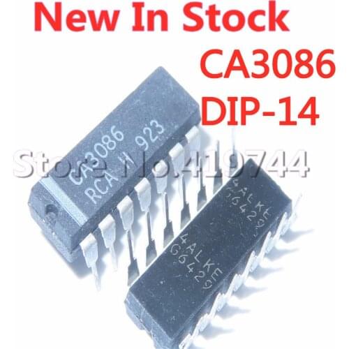 5PCS/LOT CA3086E CA3086 CA3096CE DIP-14 In Stock NEW original IC