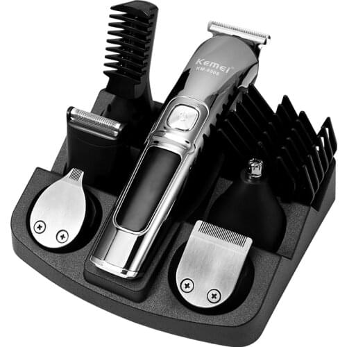 6 IN 1 Professional Hair Trimmer For Men Facial Body Shaver Eelectric Hair Clipper Beard Ttrimmer Hair Cutter Machine Grooming