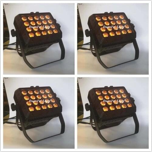 8pcs 20x15w 5 in 1 led par spotlight dmx rgbwa led city color for outdoor buidling tower washing effect