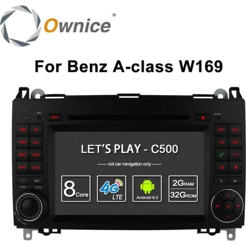 Ownice 4G SIM LTE Android6.0 8 Core 32G ROM Car DVD GPS Navi For Mercedes A-class W169 Sprinter W209 Crafter Viano Vito LT3 W245
