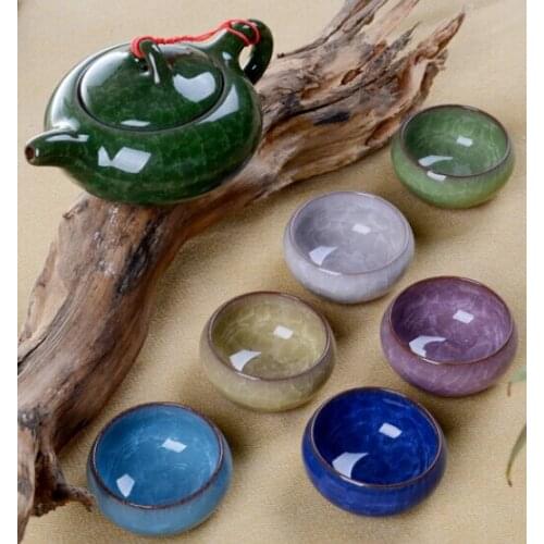 Free Shipping Elegant Chinese Ceramic cups Genuine Kung Fu Tea Set Chinaware tea set Teapot Tea Cup