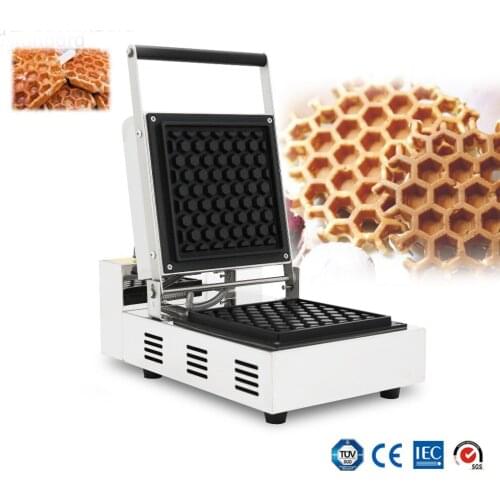 Free shipping Electric Square honeycomb Waffle maker Machine 110v 220v for Hot Sale Waffle Baker